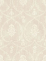 Ronald Redding Royal Damask Wallpaper - Beige - York - MX9641