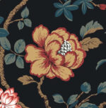 Ronald Redding Courtyard Botanical Floral Wallpaper - Scarlet - York - MX9656 - Image 3