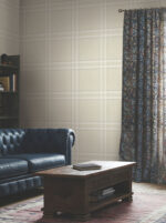 Ronald Redding Country Club Plaid Faux Linen Wallpaper - Beige - York - 4211-83566 - Image 5