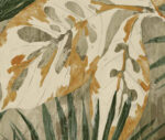 Karma Flora Leaves Wallpaper - Evening Green, Multicolor - Wallquest - AG60204 - Image 3