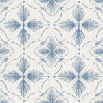 Bali Medallions Geometric Wallpaper - Blue - Wallquest - AG60402