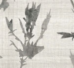 Banyu Monochromatic Plant Stems and Flowers  Wallpaper - Type II 20 Oz. Vinyl - Powdered Sugar - Wallquest - AG60600 - Image 3