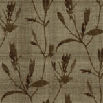 Banyu Monochromatic Plant Stems and Flowers  Wallpaper - Type II 20 Oz. Vinyl - Hazel - Wallquest - AG60606