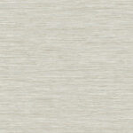 Savannah Sisal Faux Grasscloth Wallpaper - Type II 20 Oz. - Sterling - Wallquest - LS60407