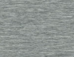 Savannah Sisal Faux Grasscloth Wallpaper - Type II 20 Oz. - Heathered Gray - Wallquest - LS60410