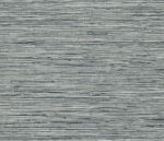 Savannah Sisal Faux Grasscloth Wallpaper - Type II 20 Oz. - Heathered Gray - Wallquest - LS60410 - Image 3