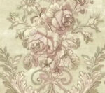 Floral Damask with Pearls Wallpaper - Dusty Rose - Wallquest - RD891109 - Image 3