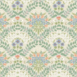 Rifle Paper Bramble Floral Wallpaper - Beige, Green - York - RP7321