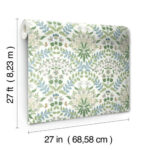 Rifle Paper Bramble Floral Wallpaper - White, Blue - York - RP7323 - Image 6