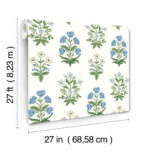 Rifle Paper Mughal Rose Wallpaper - White, Purple - York - RP7347 - Image 6