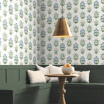 Rifle Paper Mughal Rose Wallpaper - White, Purple - York - RP7347 - Image 4