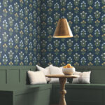 Rifle Paper Mughal Rose Wallpaper - Blue, Purple - York - RP7351 - Image 4