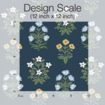 Rifle Paper Mughal Rose Wallpaper - Blue, Purple - York - RP7351 - Image 5