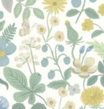 Rifle Paper Strawberry Fields Wallpaper - White, Green - York - RP7357 - Image 3