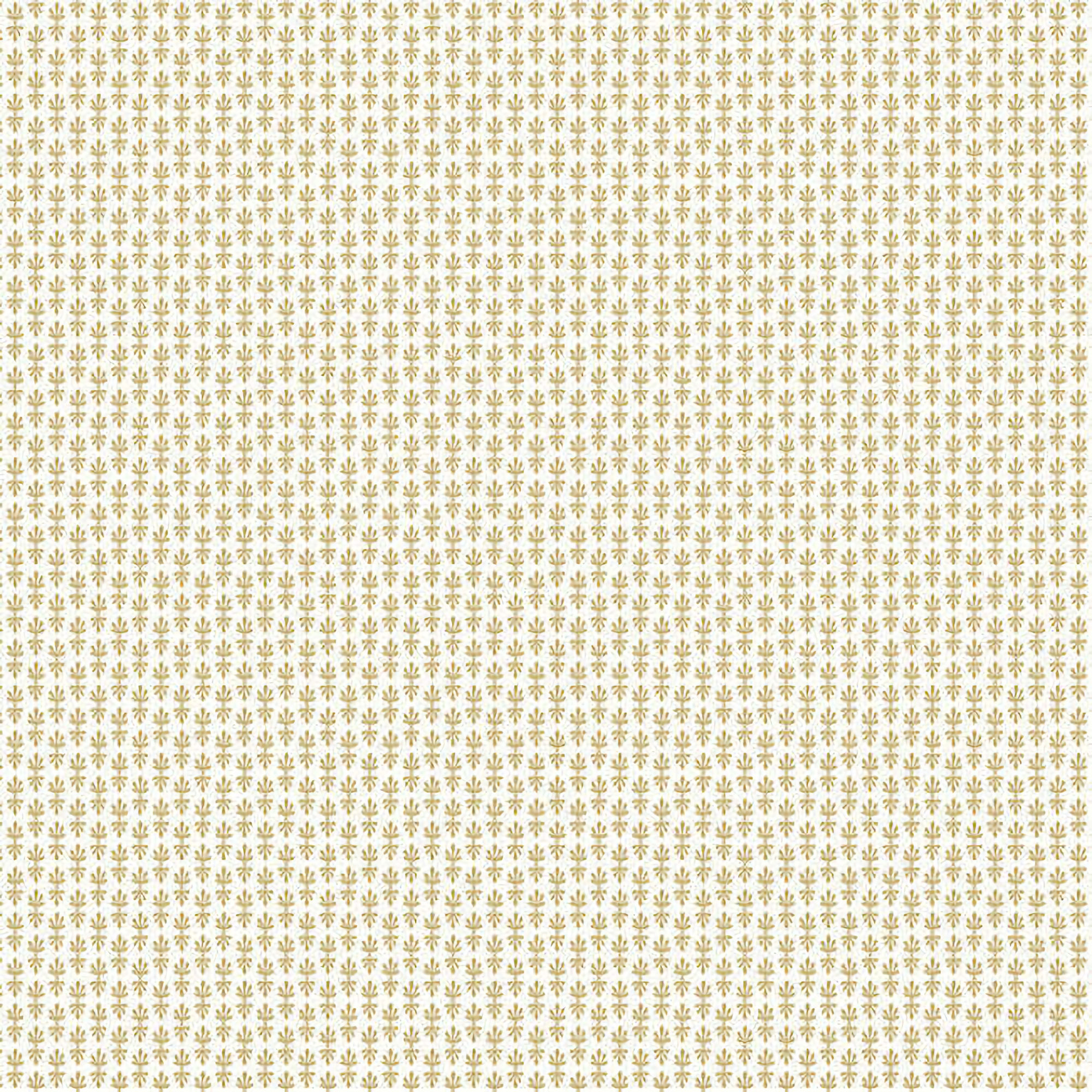 RP7360 Rifle Paper Petal Small Print Wallpaper - Metallic Gold, White - York - RP7360 - Image 1