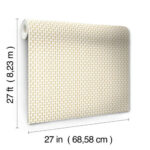 Rifle Paper Petal Small Print Wallpaper - Metallic Gold, White - York - RP7360 - Image 6