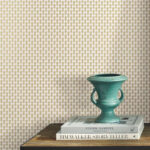 Rifle Paper Petal Small Print Wallpaper - Metallic Gold, White - York - RP7360 - Image 4