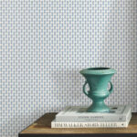 Rifle Paper Petal Small Print Wallpaper - White, Blue - York - RP7365 - Image 4