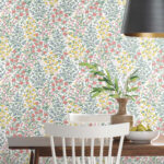 Rifle Paper Wildwood Garden Floral Wallpaper - White, Pink, Multi - York - RP7377 - Image 4