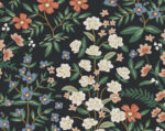 Rifle Paper Wildwood Garden Floral Wallpaper - Black, Red - York - RP7378 - Image 3
