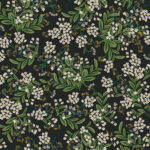 Rifle Paper Cornflower Wallpaper - Black, Green - York - RP7384