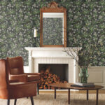 Rifle Paper Cornflower Wallpaper - Black, Green - York - RP7384 - Image 4