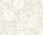 Rifle Paper Pomegranate and Leaves Toile Wallpaper - White, Beige - York - RP7388 - Image 3