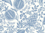 Rifle Paper Pomegranate and Leaves Toile Wallpaper - White, Blue - York - RP7390 - Image 3