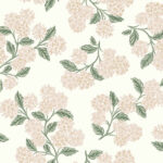 Rifle Paper Hydrangea Wallpaper - White, Blush - York - RP7393
