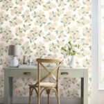 Rifle Paper Hydrangea Wallpaper - White, Blush - York - RP7393 - Image 4