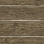 Yellowstone Lodgepole Logs with Chinking Wallpaper - Dark Brown - York - 4142-72613