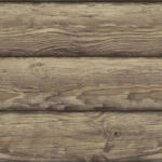 Yellowstone Bunkhouse Logs Wallpaper - Chestnut  - York - 4142-72618