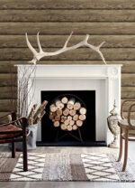 Yellowstone Bunkhouse Logs Wallpaper - Chestnut  - York - 4142-72618 - Image 5