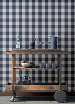 Yellowstone Lumberjack Plaid Wallpaper - Navy - York - 4142-72620 - Image 5