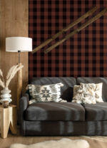 Yellowstone Lumberjack Plaid Wallpaper - Maroon - York - 4142-72621 - Image 4