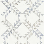 Yellowstone Scrap Quilt Wallpaper - Denim - York - 4142-72628