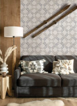Yellowstone Scrap Quilt Wallpaper - Denim - York - 4142-72628 - Image 4