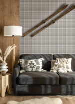 Yellowstone Dutton Plaid Wallpaper - Grey  - York - 4142-72634 - Image 4