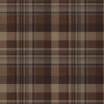 Yellowstone Dutton Plaid Wallpaper - Rust  - York - 4142-72636