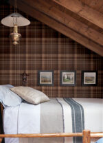 Yellowstone Dutton Plaid Wallpaper - Rust  - York - 4142-72636 - Image 5