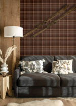 Yellowstone Dutton Plaid Wallpaper - Rust  - York - 4142-72636 - Image 4