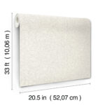 Yellowstone Faux Woven Basket Weave Wallpaper - White  - York - 4142-72643 - Image 6
