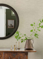 Yellowstone Faux Wool Texture Wallpaper - Beige - York - 4142-72649 - Image 5