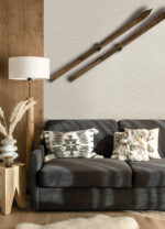 Yellowstone Plaited Faux Grasscloth Wallpaper - White  - York - 4142-72651 - Image 4