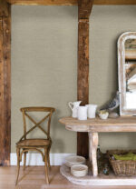 Yellowstone Plaited Faux Grasscloth Wallpaper - Sage  - York - 4142-72653 - Image 5