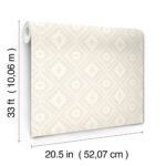 Yellowstone Western Camp Blanket Wallpaper - Cream  - York - 4142-72661 - Image 6