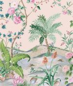 Daisy Bennet - Botanica Birds, Shells and Florals Wallpaper Mural - Blush, Multi - Wallquest - DB51101M - Image 3