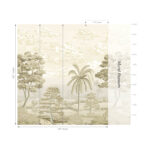 Daisy Bennet - Greenbriar Trees and Plants Wallpaper Mural - Sepia - Wallquest - DB51403M - Image 4