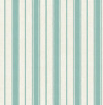 French Country Eliott Stripe Wallpaper - Lucia Teal - Seabrook - Wallquest - FC61514