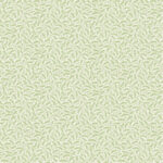 French Country Cossette Small Allover Leaves on Vines Wallpaper - Varanda View, Green - Wallquest - FC62204